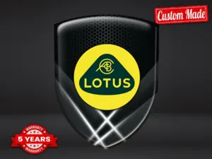 Lotus Pegatina Banner Auto Máximo Estilo Moderno Pro Resistente